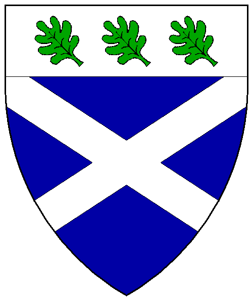 The arms of Randall of Willoughby Vale