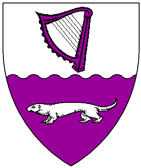The arms of Ríonach O'Melaghlin