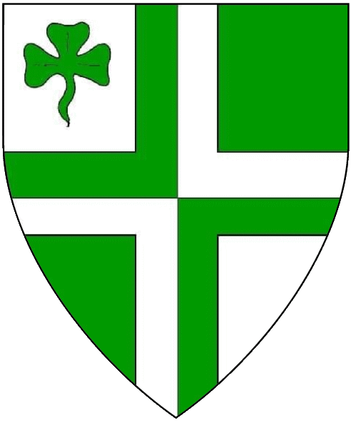 The arms of Róisín Locha Éirne