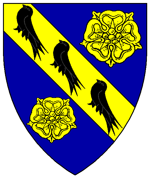 The arms of Rosamund Laiborn