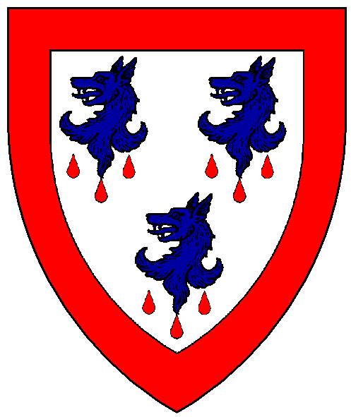 The arms of Saxon of Bordescros