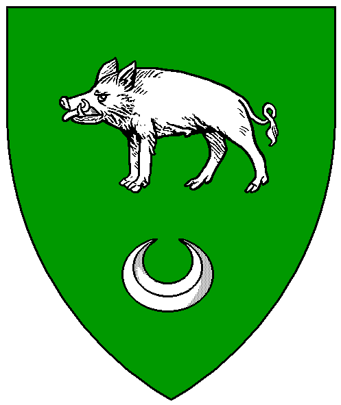 The arms of Seán le Bastard