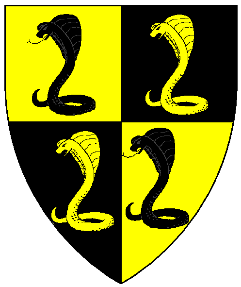 The arms of Terence of Radburne