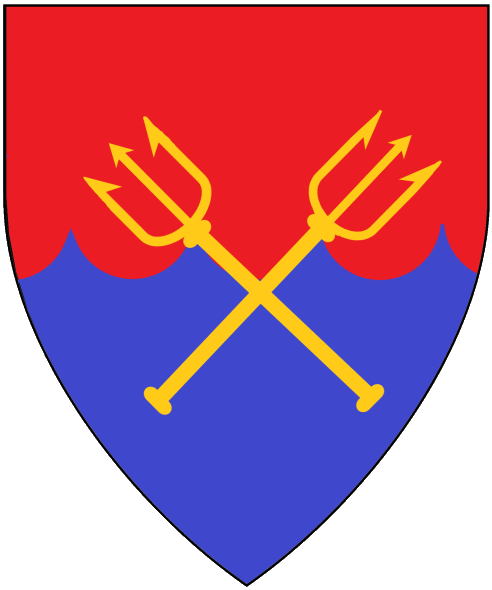 The arms of Unnr Auðunardóttir