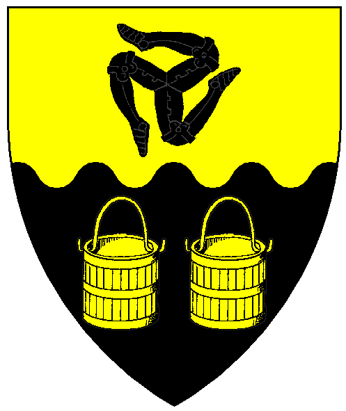 The arms of Vincent Hazard