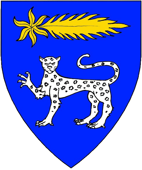 The arms of Wenefrith Everett de Calabria