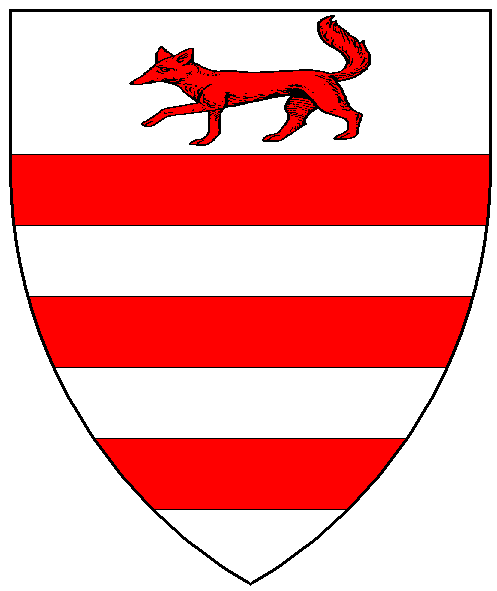 The arms of William Redfox
