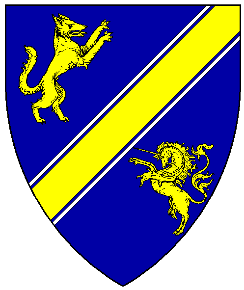 The arms of Wolfram Flammenherz