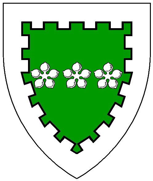 The arms of Rowan Perigrynne