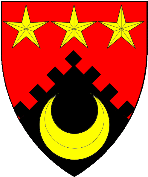 The arms of Christine Bess Duvant