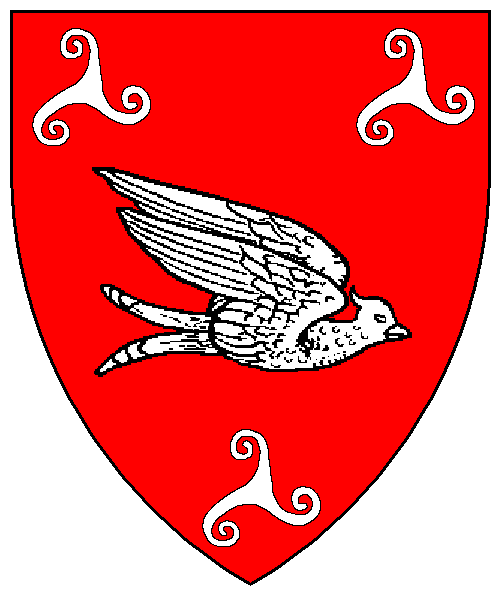 The arms of Edith Annabel of White Castle
