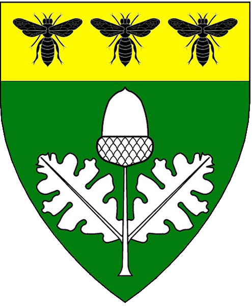 The arms of Eryl the beehyrde