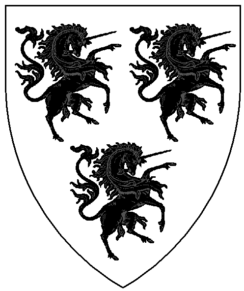 The arms of Keziah of Bordescros